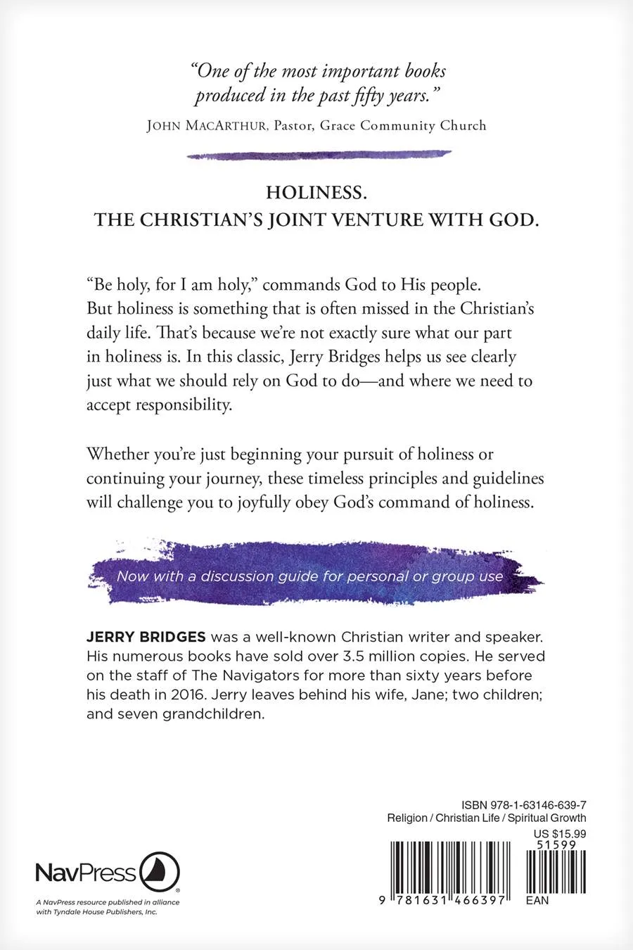 Pursuit of Holiness (The)