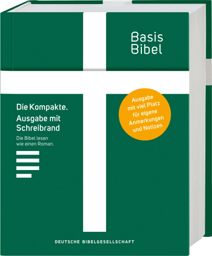 BasisBibel - Die Kompakte mit Schreibrand - Die kompakte BasisBibel mit extrabreitem,...