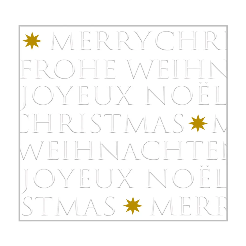 Servietten Merry Christmas