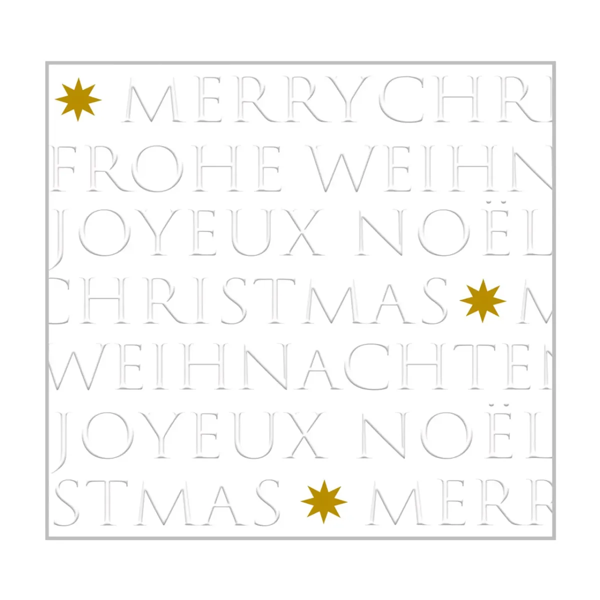 Servietten Merry Christmas