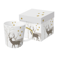 Tasse Winter Hirsch