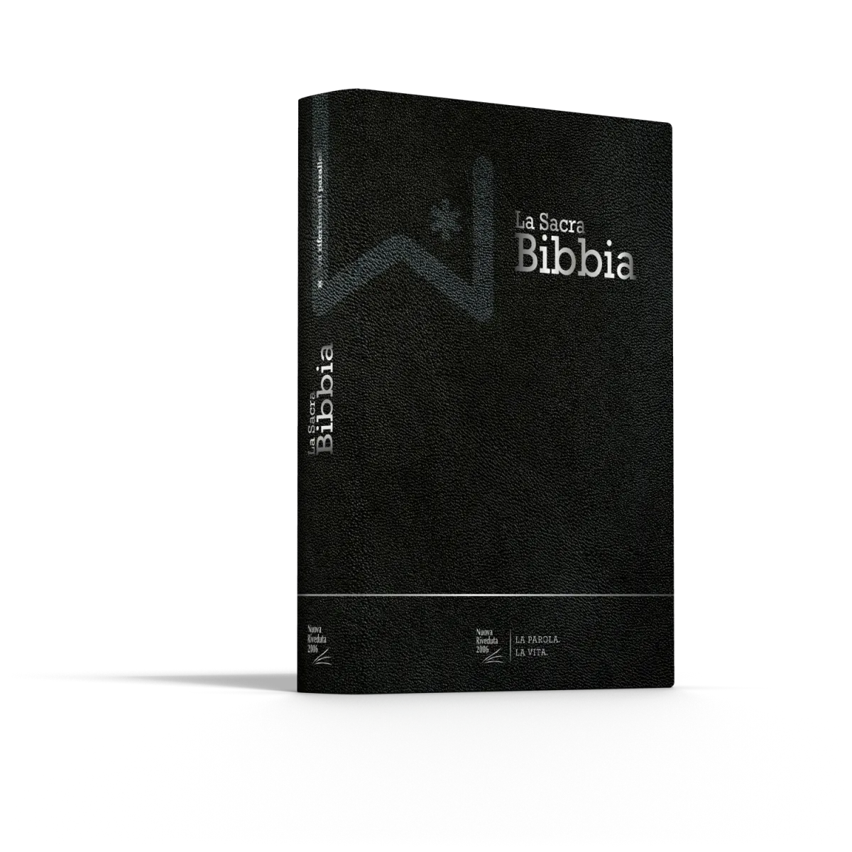 Italien, NR2006, Bible à parallèles - couverture souple, en fibrocuir noir