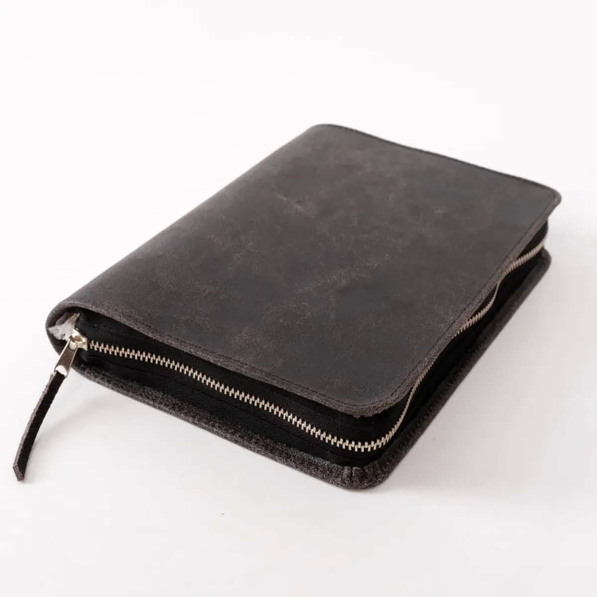 Bibelhülle Texas Rindleder im Used-Look für Standardausgaben - braun 17 x 23 x 3.5
