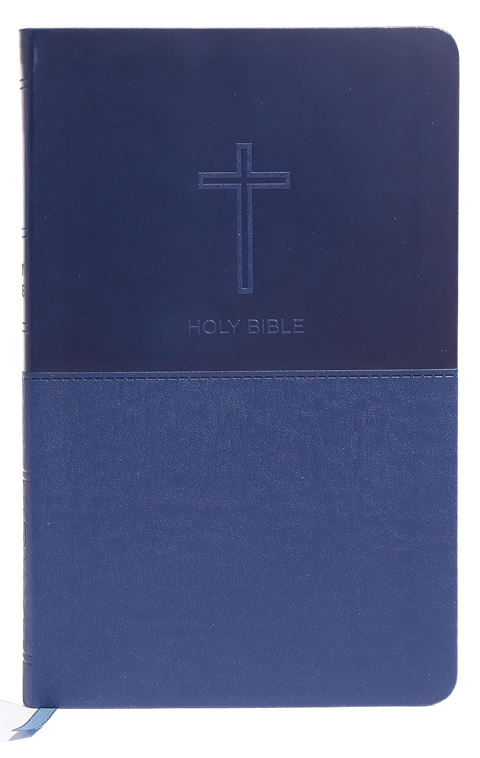 Anglais, Bible, New King James Version, moyen format, similicuir bleu - NKJV, Value Thinline...