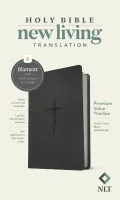 Anglais, Bible, New Living Translation, Filament Edition, similicuir noir, motif croix - NLT...