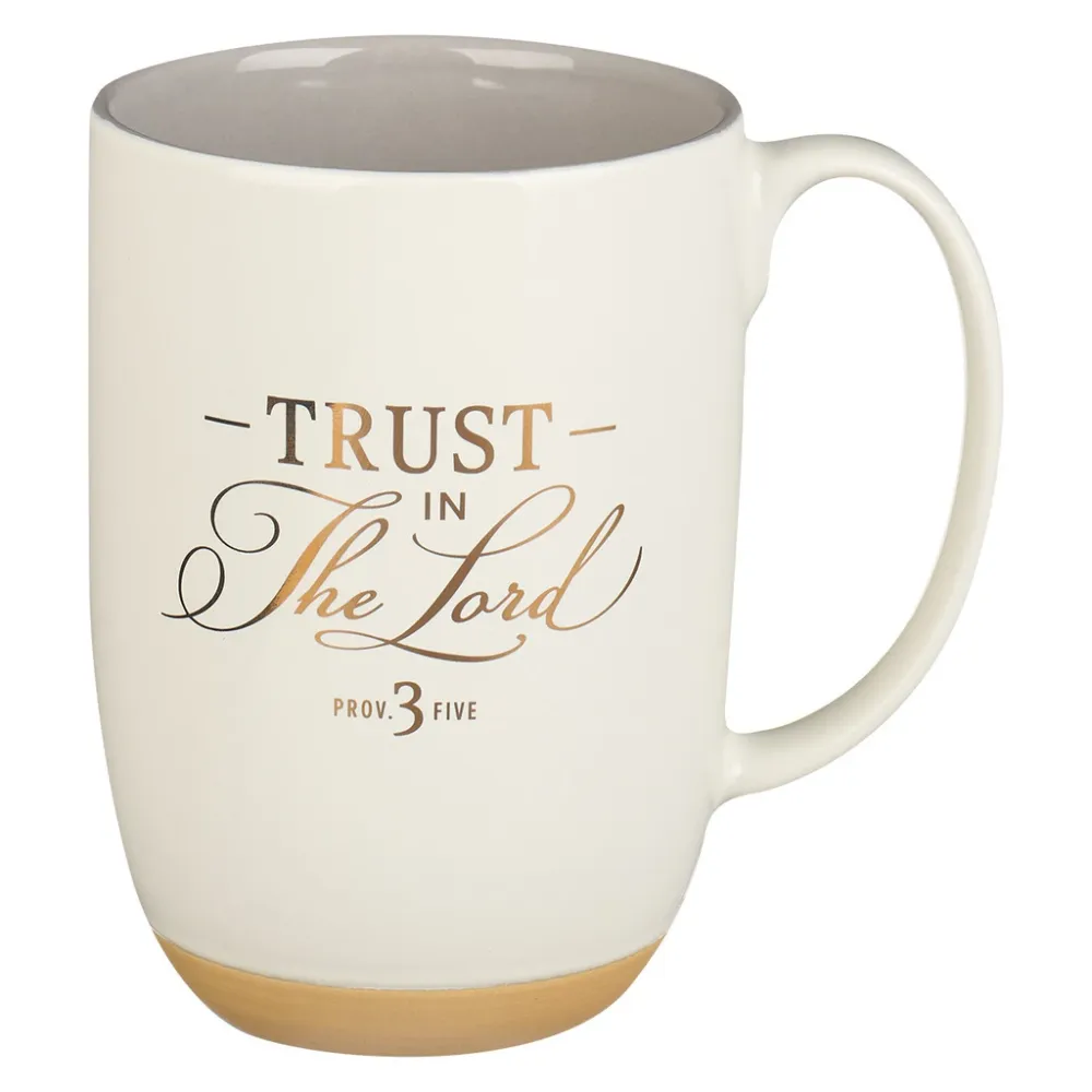 Tasse - Trust in the Lord - weiss, 444ml