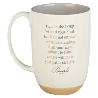 Tasse - Trust in the Lord - weiss, 444ml
