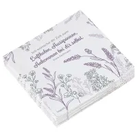 Eine kleine Auszeit / Ich wünsche dir Zeit 20 Servietten - 33 x 33 cm