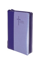 Luther 21 - F.C. Thompson Studienbibel - Kunstleder violet zweifarbig, Reissverschluss,...