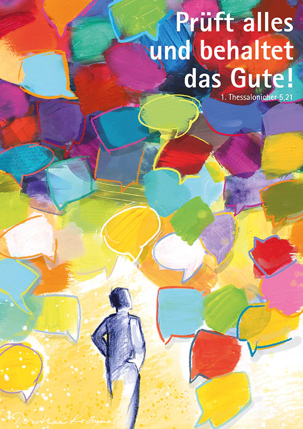 Dorothee Krämer -
Prüft alles und behaltet das Gute - Motiv Freiraum (10 Postkarten)...