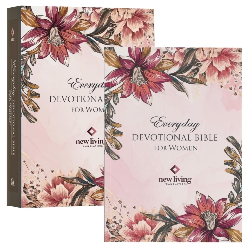 Pink Lily NLT Everyday Devotional Bible for Women