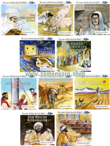 Gleichnisse der Bibel - 10er Reihe - Die ersten Schritte durch die Bibel