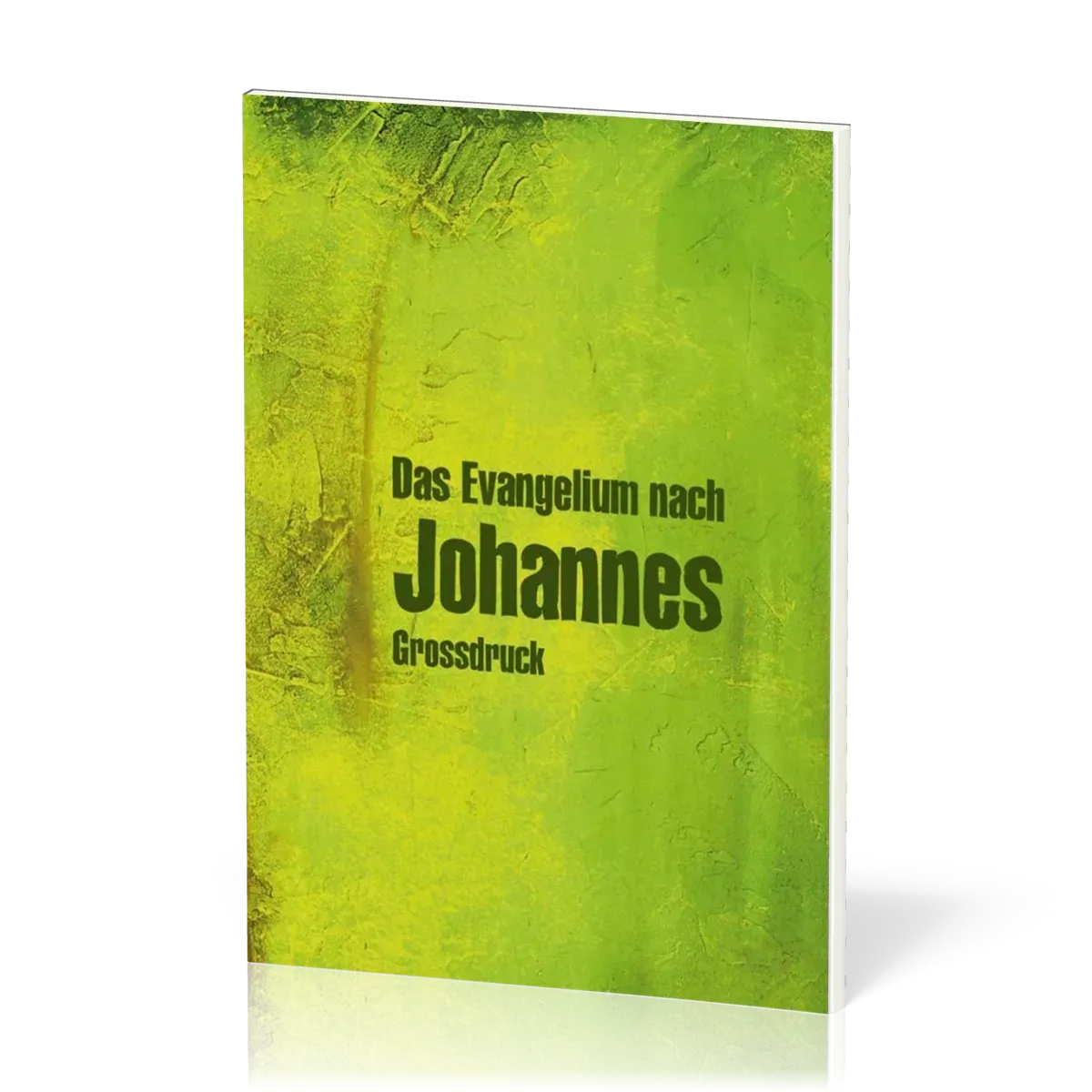 Elberfelder Das Evangelium nach Johannes, Grossdruck, CSV Hückeswagen - Paperback grün