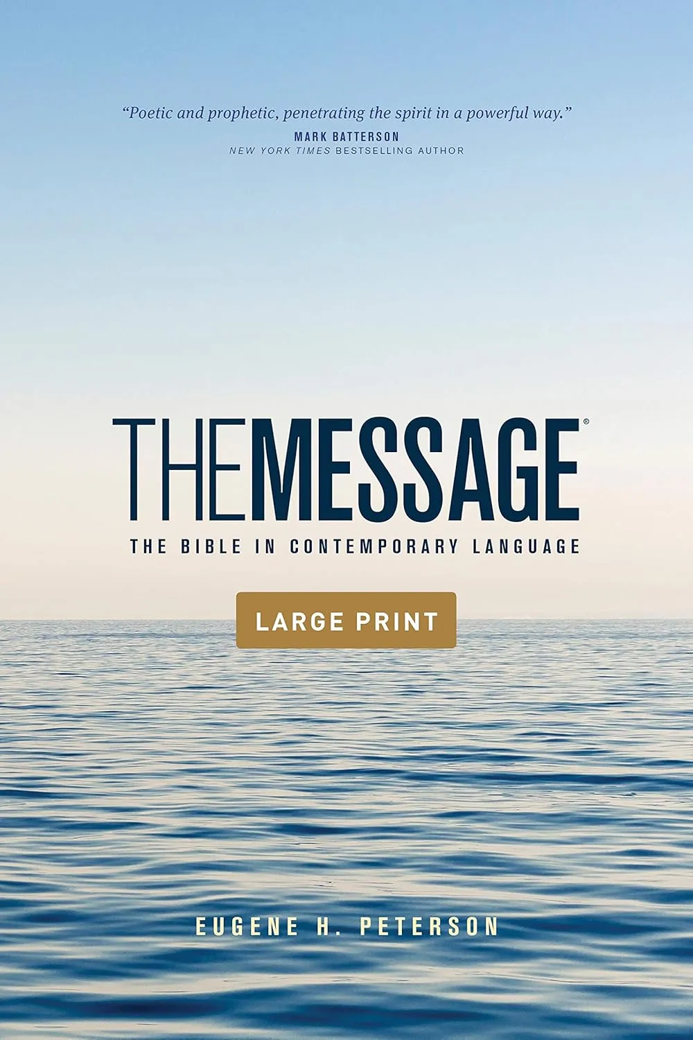 Englisch, Bibel The Message Bible, Grossdruck, illustrierter Einband