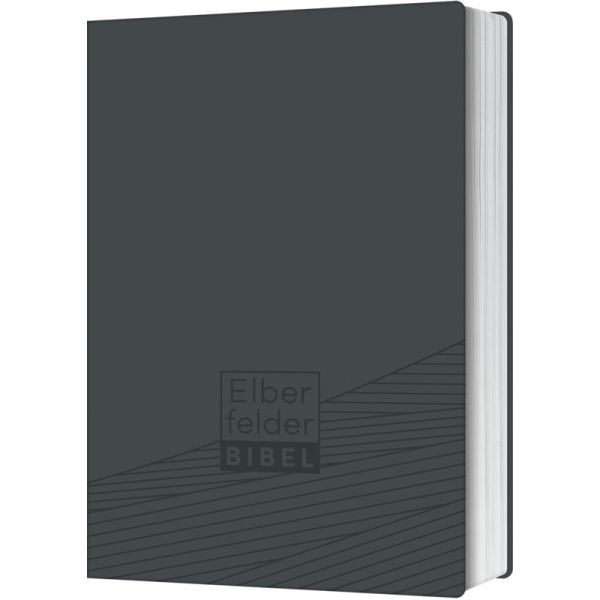 Elberfelder Bibel Taschenausgabe - Kunstleder grau
