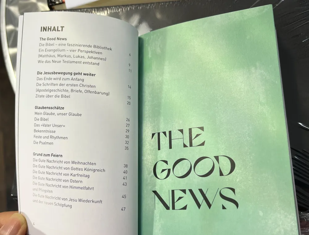 Hoffnung für alle. Die Bibel. - The Good News