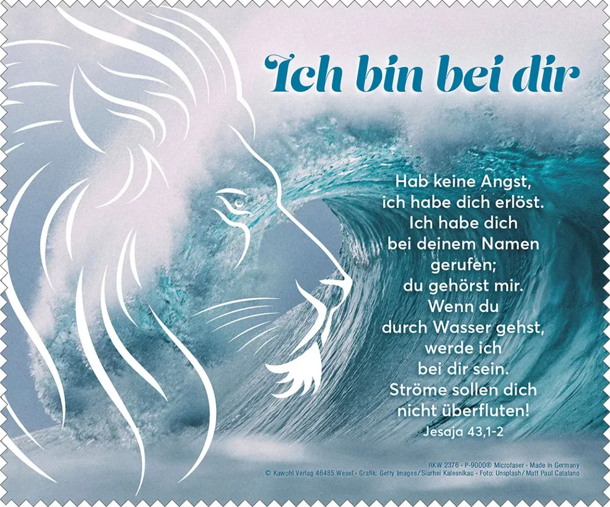 Ich bin bei dir (Mikrofasertuch)
18 x 15 cm