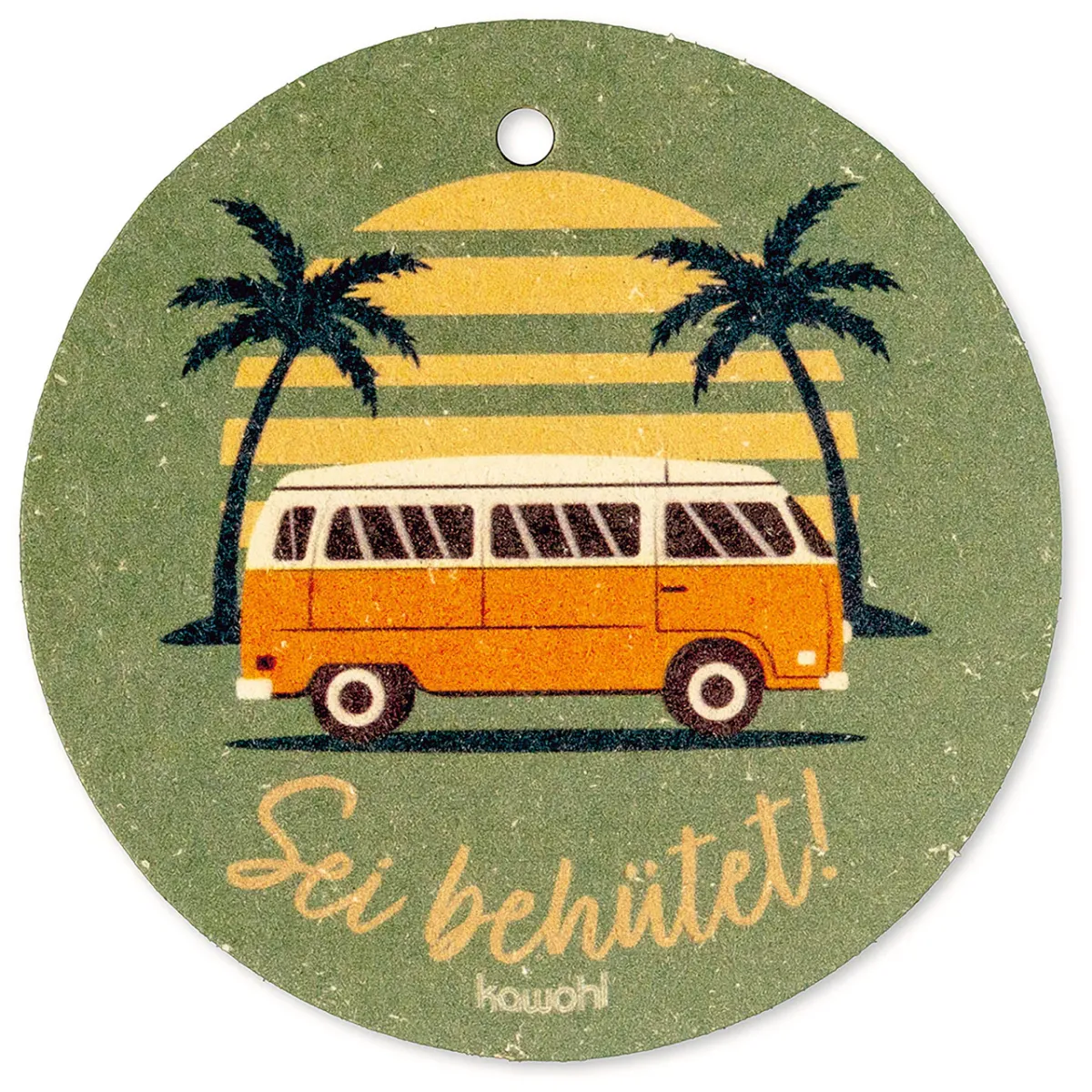 Sei behütet (Pop-Up-Schwamm) - Kreis-Form