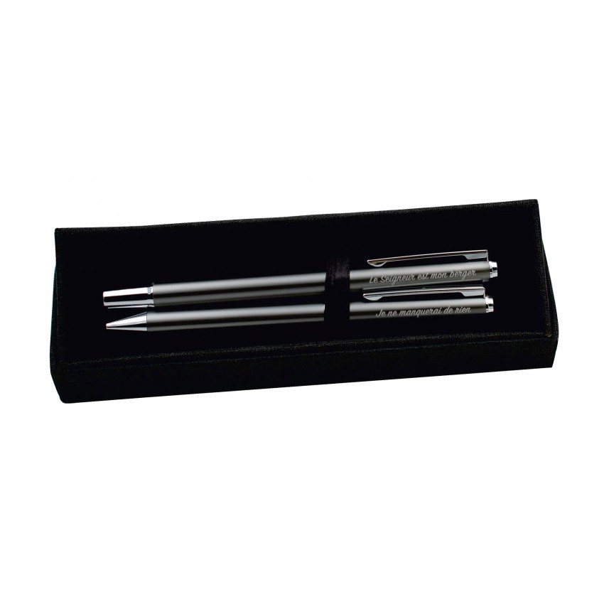 Set d'écriture en aluminium recyclé