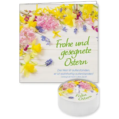 Frohe und gesegnete Ostern - Lichtgruss - Der Herr ist auferstanden, er ist wahrhaftig...