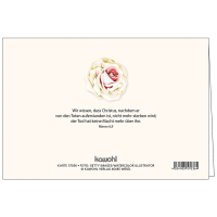 Faltkarte - Gesegnete Ostern - Jesus lebt