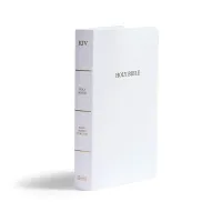 Englisch, Bibel King James Version, Kunstleder, weiss, Gift & Award