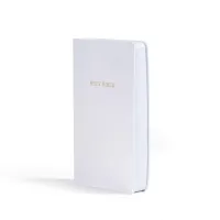 Englisch, Bibel King James Version, Kunstleder, weiss, Gift & Award