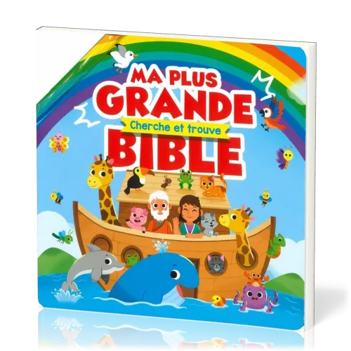 Ma plus grande Bible - Cherche et trouve [livre dépliant]