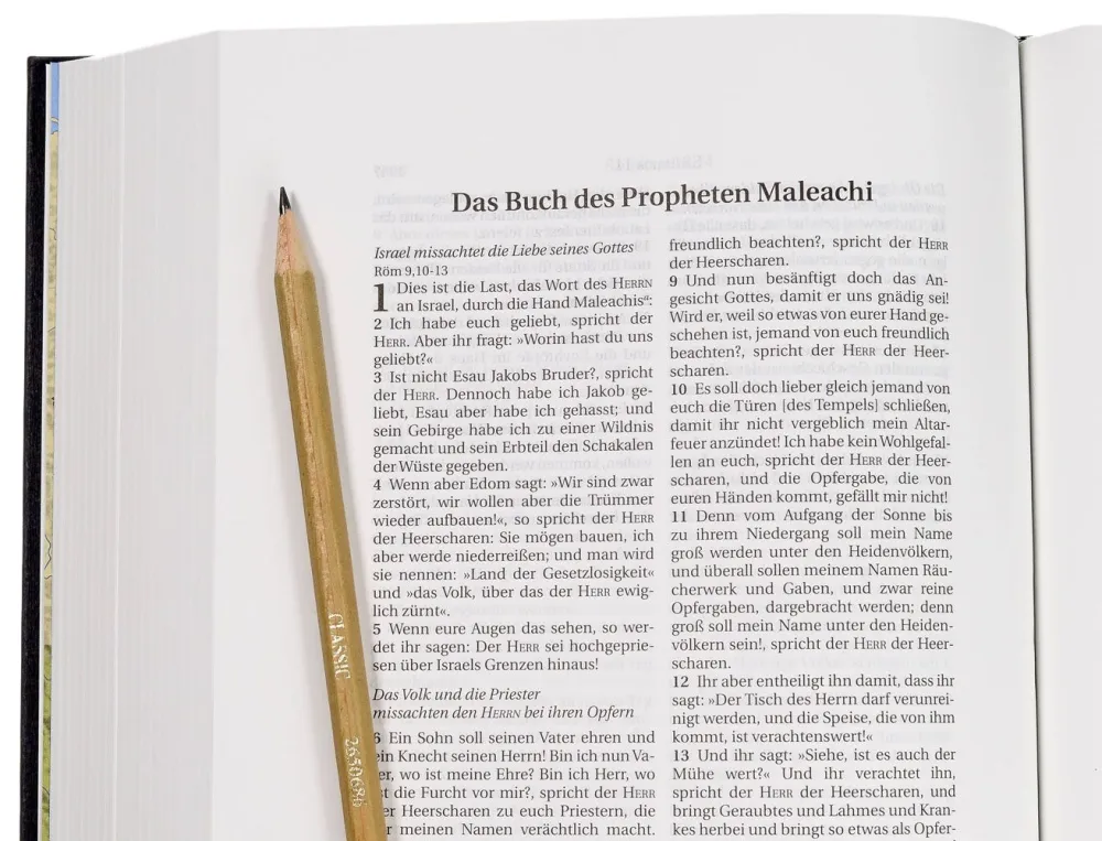 Schlachter 2000, Schreibrandausgabe, Fadenheftung, ohne Parallelstellen