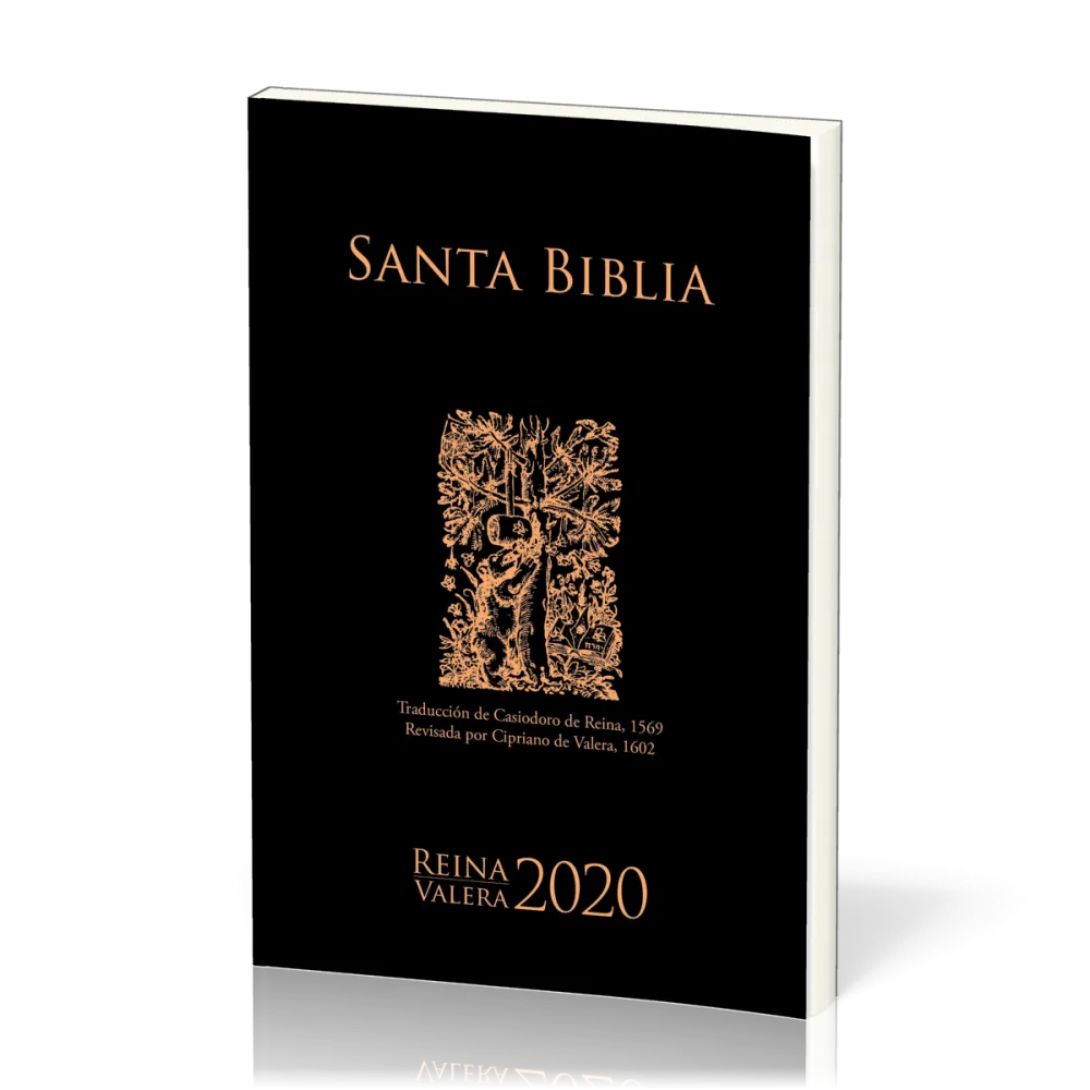 Espagnol, Bible Reina Valera 2020, Bible d'évangélisation, brochée, noire