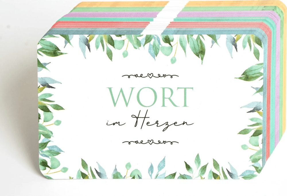 Wort im Herzen - 48 Lernkarten