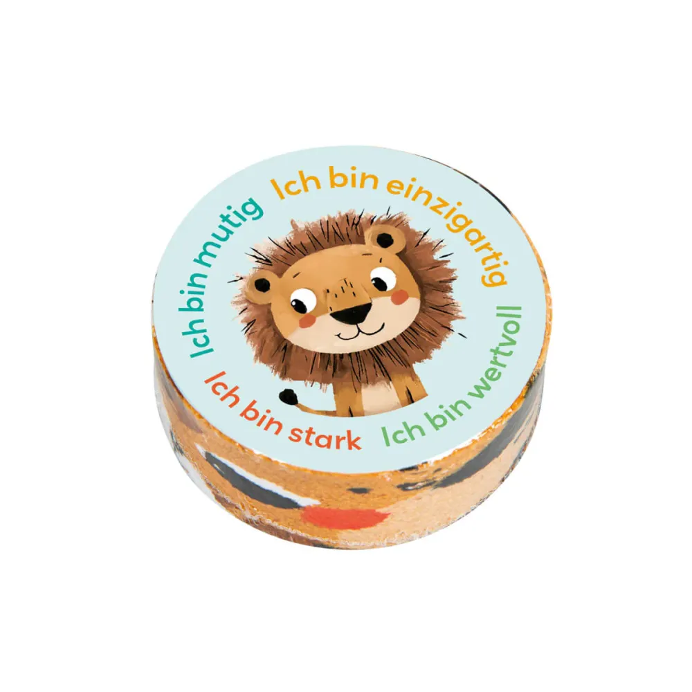 Kinderhandtuch - Ich bin mutig - Löwe