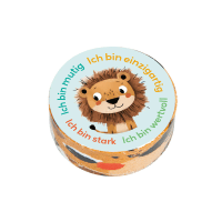 Kinderhandtuch - Ich bin mutig - Löwe