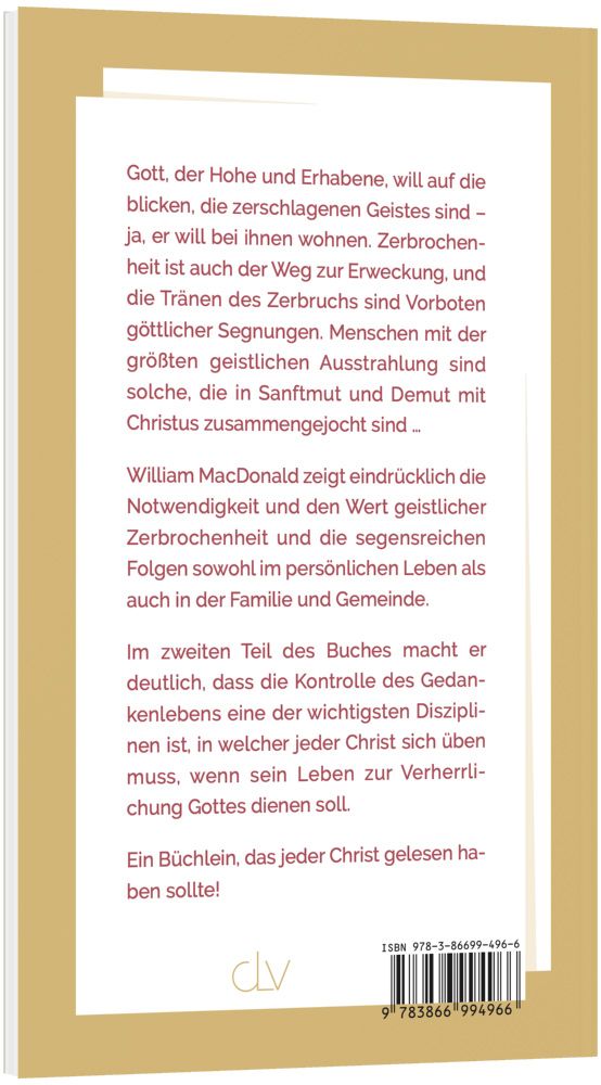 Zerbrich mich, Herr!