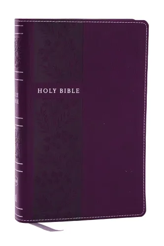 Anglais, Bible, New King James Version, moyen format, gros caractères, avec parallèles,...