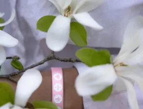 THE FOUR - Armband Rosa 150 mm