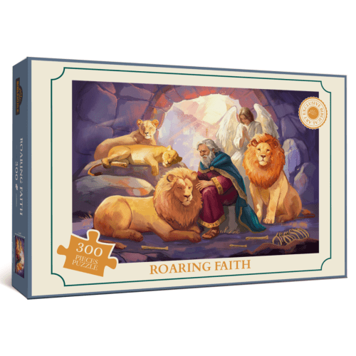 Puzzle 300 pièces "roaring faith" - Daniel et la fosse aux lions