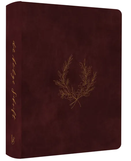 NeÜ bibel.heute Liebezurbibel (Schreibrandbibel WINE) - Flexibler Kunstledereinband - weinrot mit...