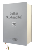 Luther Studienbibel - gebunden, Grossdruckausgabe, grau