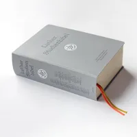 Luther Studienbibel - gebunden, Grossdruckausgabe, grau
