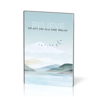 Für Gott sind alle Dinge möglich - Notizbuch