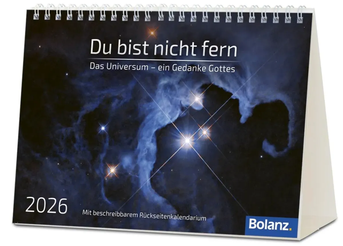 Kalender Du bist nicht fern - Das Universum - ein Gedanke Gottes, Panoramakalender