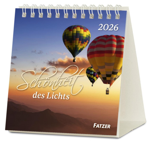 Schönheit des Lichts - Tischkalender