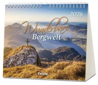 Wunderbare Bergwelt - Tischkalender
