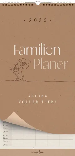 Kalender Alltag voller Liebe - Familien-Terminplaner