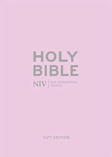 Anglais, Bible, New International Version, format poche, simili rose, tranche argent - NIV Pocket...