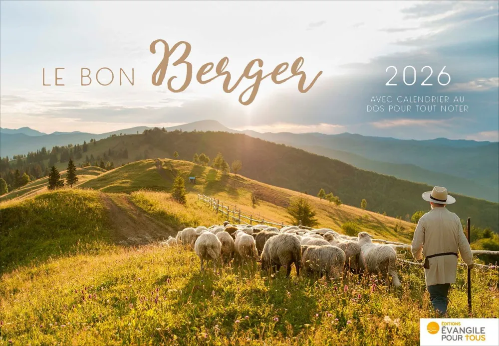 Bon berger (Le) - Calendrier cartes postales, horizontal