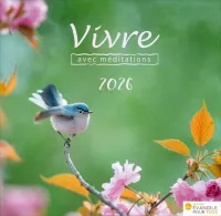 Vivre, avec méditations - Calendrier cartes postales, de table