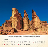 Israël shalom - Calendrier de table