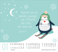 Petits amis - Mini calendrier de table
